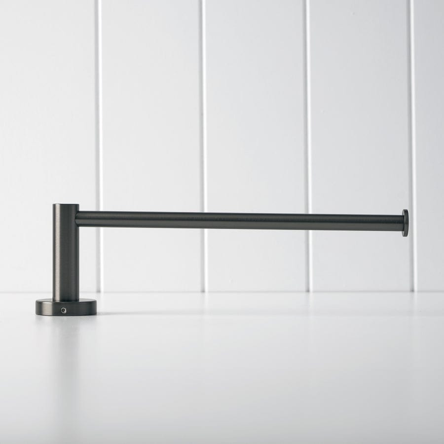 Premium Gunmetal Sydney Hand Towel Holder - Modern Bathroom & Kitchen Accessory for Stylish Home Decor