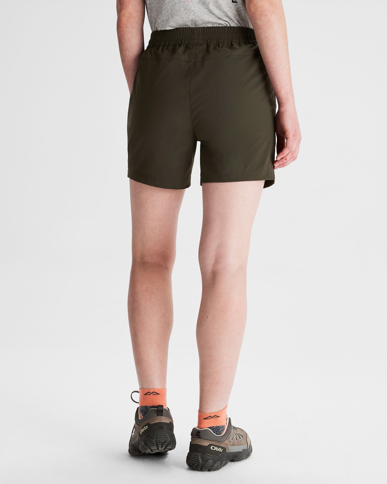 Women's Miro 5 Running Shorts - Breathable High-Waisted Athletic Shorts for Women, Dark Moss Green - Perfect for Jogging, Gym Workouts & Yoga