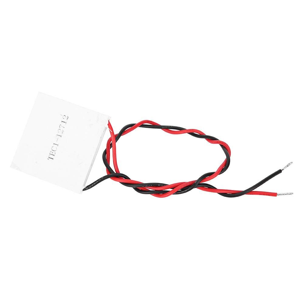 Oumefar Peltier Cooling Plate Cooler TEC1-12712 - Industrial Thermoelectric Cooling Module for Electronics, Refrigeration & DIY Projects - Perfect for CPU Cooling, Mini Fridges & Science Experiments