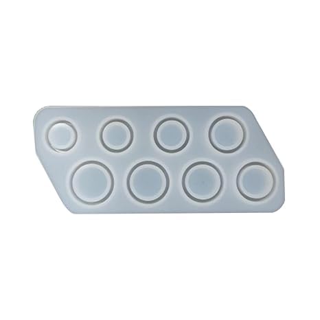 R&H Silicone Molding Finger Rings - Jewelry Craft Making Molds for Epoxy, UV Resin & DIY Projects - Perfect for Handmade Rings, Resin Art & Creative Gifts