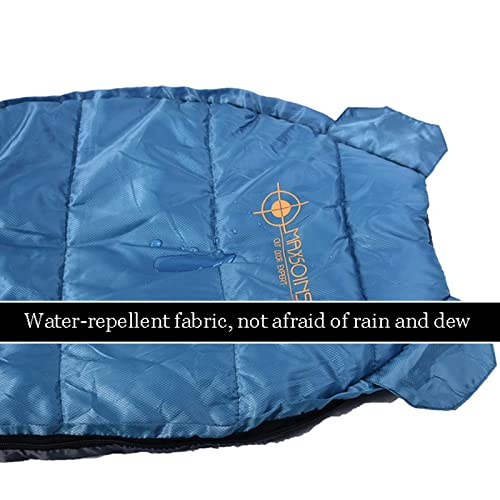Ultralight Mummy Down Sleeping Bag for Adults - Portable Full Body Sleeping Wear with Arms & Legs - XL Size for Camping, Hiking & Backpacking - Includes Compression Sack for Easy Storage