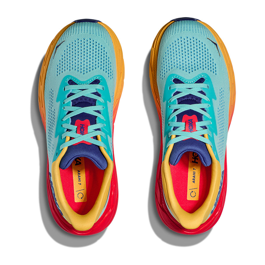 HOKA Women's Arahi 14 Running Shoes - Lightweight Stability Sneakers for Road Running, Jogging & Workouts - Cushioned Support for Overpronation & High Arches