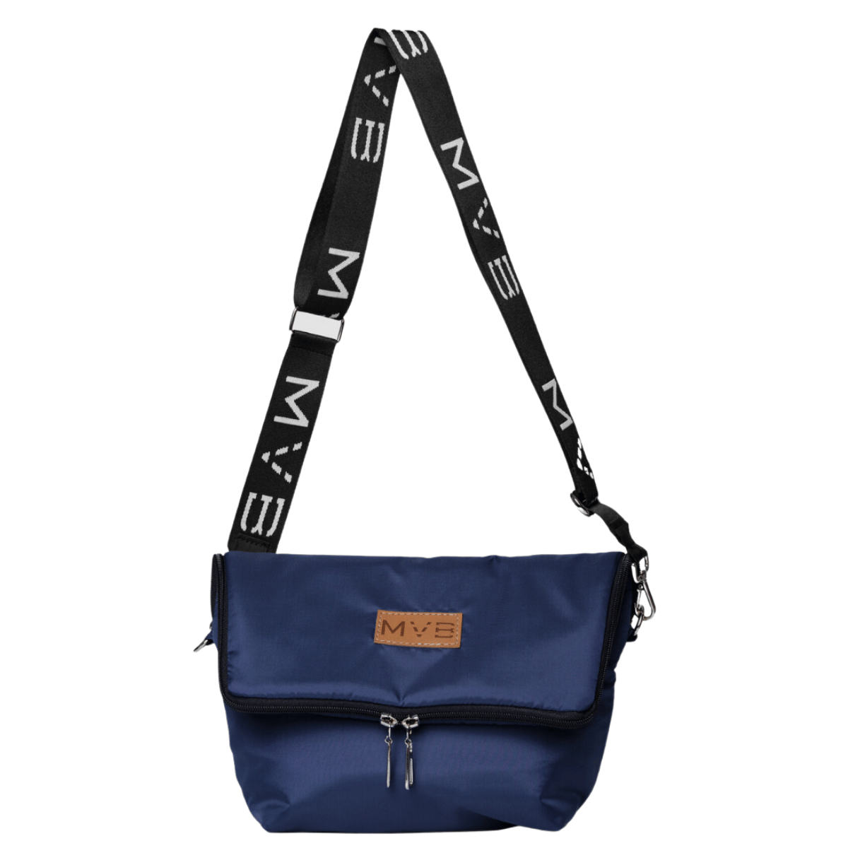 Eco-Friendly Vegan Shoulder Bag - Recycled PET Material, Blue | Perfect for Work, Travel & Everyday Use