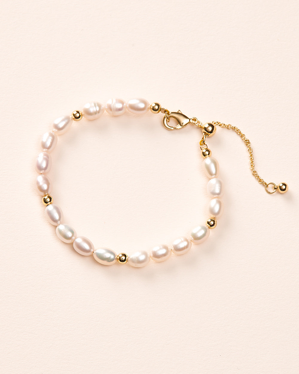 Evie Freshwater Pearl Bracelet for Women - Elegant & Dainty Jewelry Gift for Birthday, Anniversary, Wedding - Perfect for Daily Wear & Special Occasions