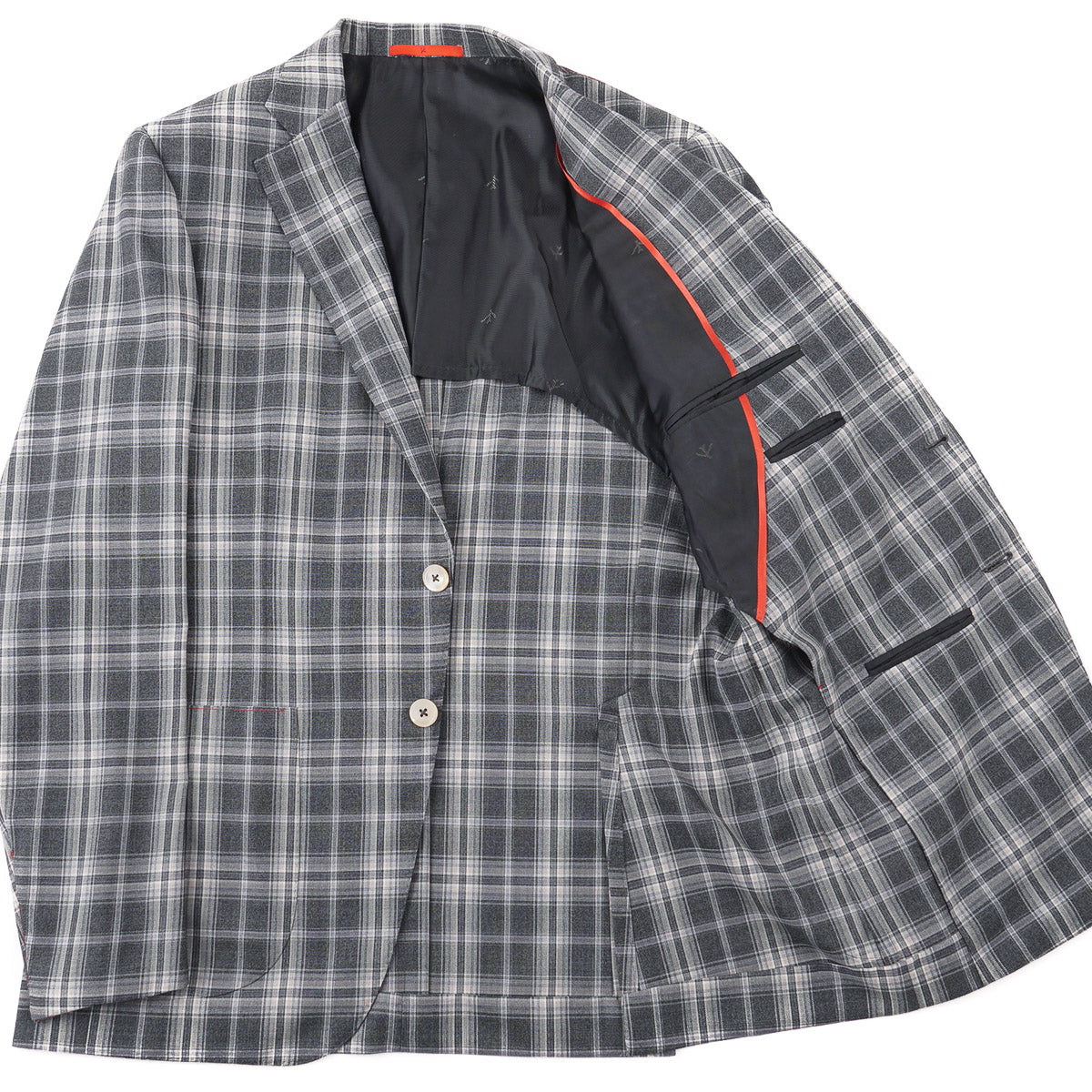 Isaia Trim Fit 140s Wool Sport Coat for Men - Premium Italian Tailored Blazer for Business & Formal Occasions - Office Wear, Weddings & Special Events