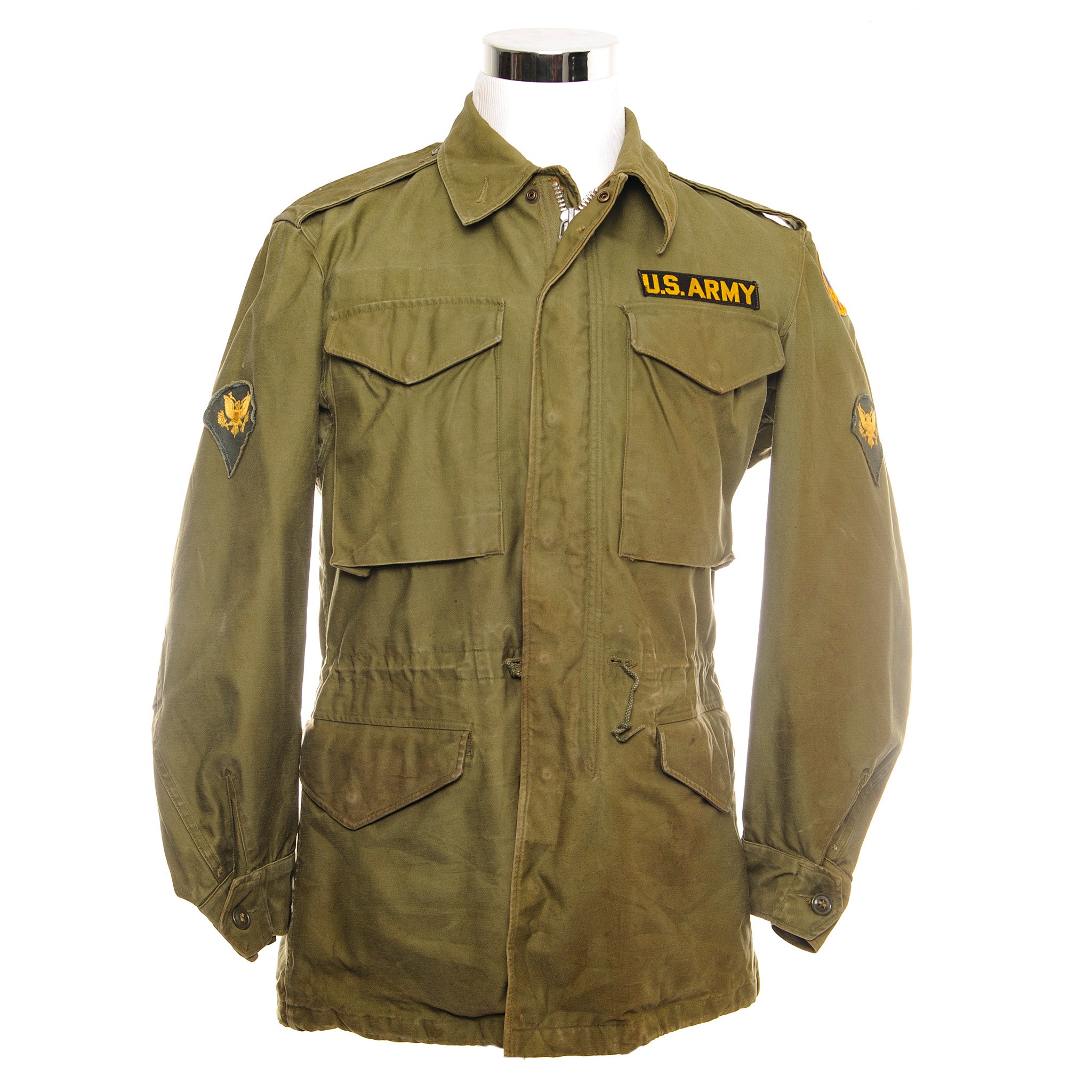 Vintage US Army M51 Field Jacket - 1958 Patched Military Jacket, Size XS Regular - Perfect for Outdoor Adventures, Reenactments & Vintage Fashion