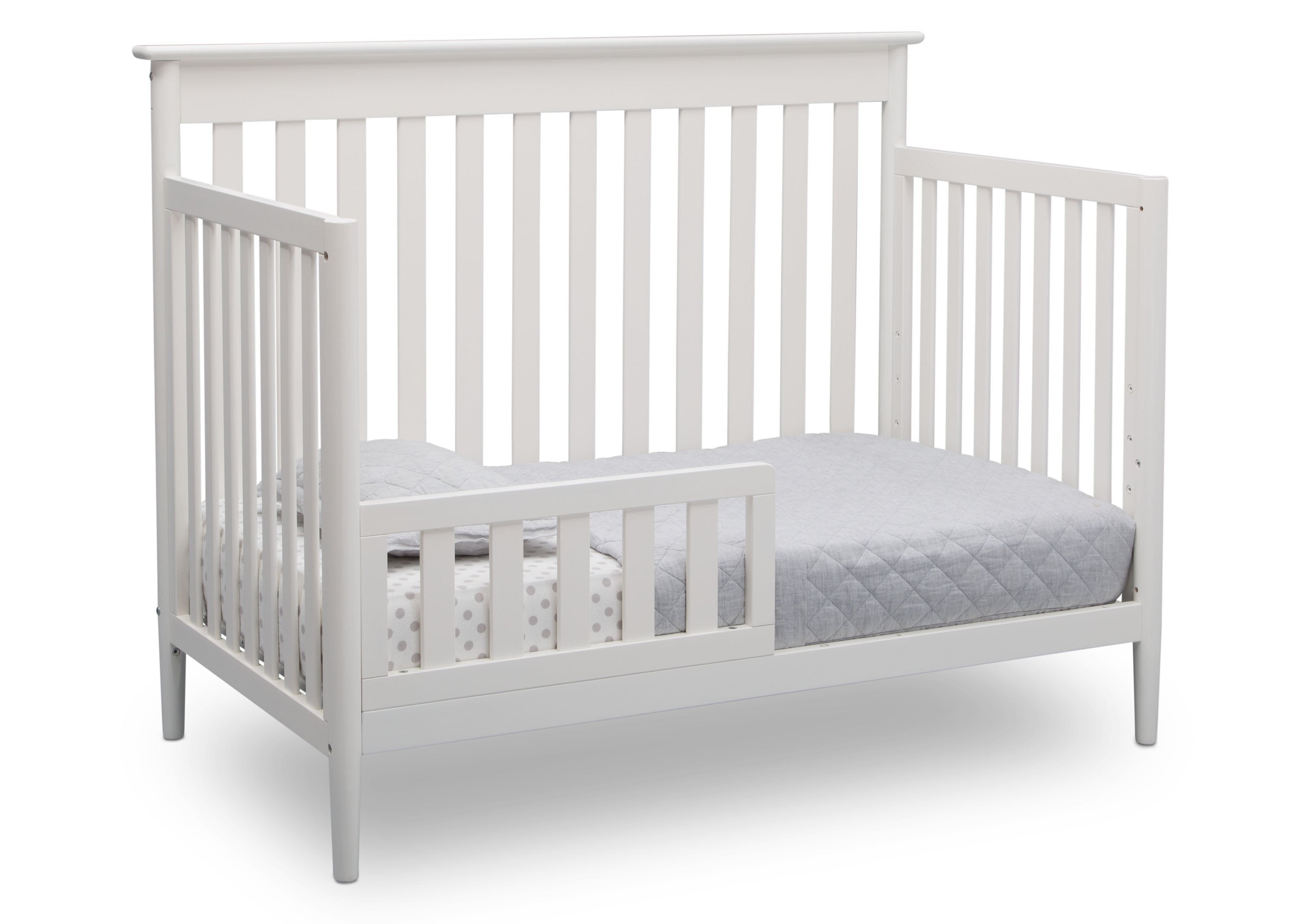 Greyson Signature 4-in-1 Convertible Baby Crib - Toddler Bed, Daybed & Full-Size Bed - Safe Nursery Furniture for Newborns & Kids - Perfect for Baby Rooms, Daycare Centers & Guest Bedrooms