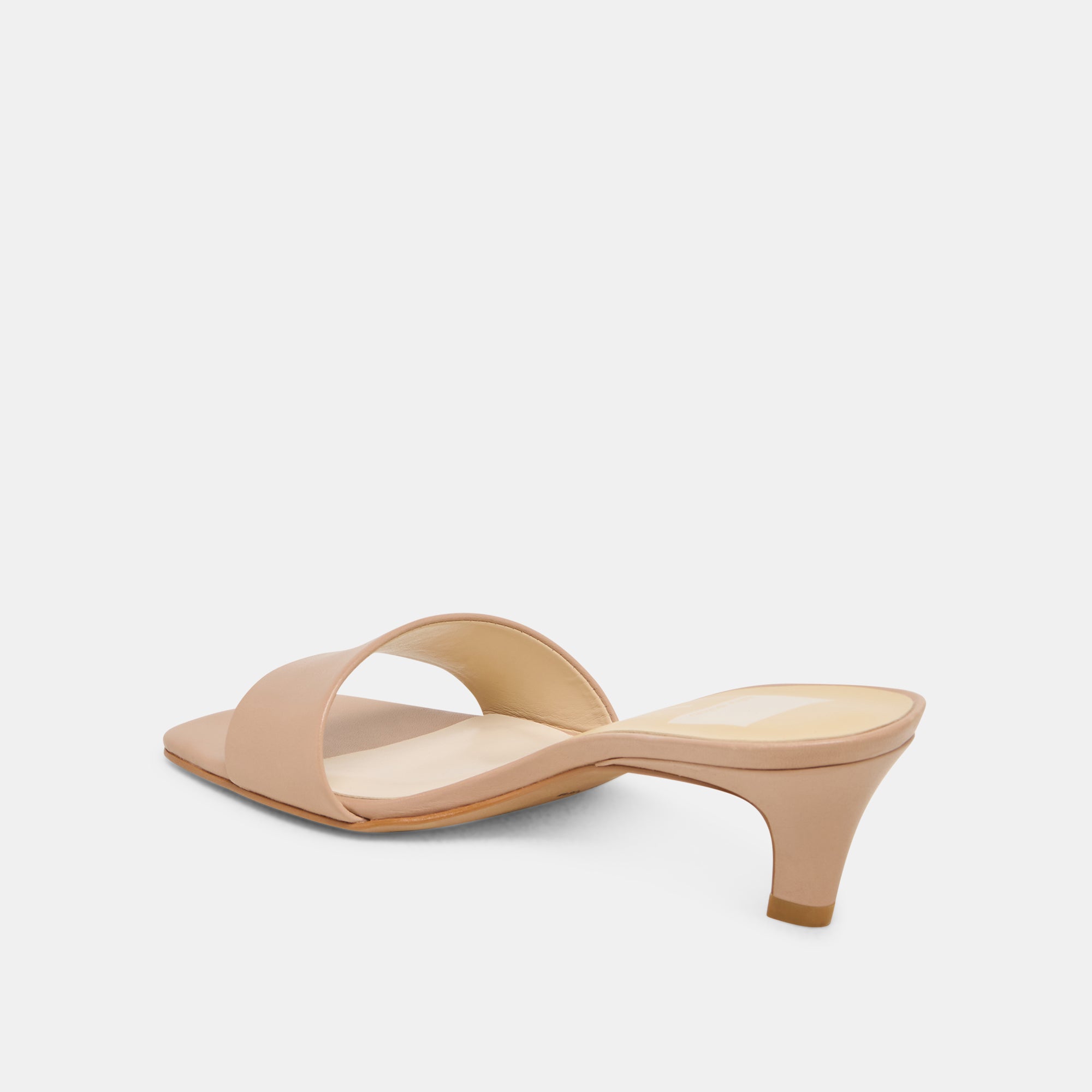 REXA Women's Light Tan Leather Heels - Comfortable High Heels for Office, Party & Evening Wear | Premium Leather Dress Shoes for Women