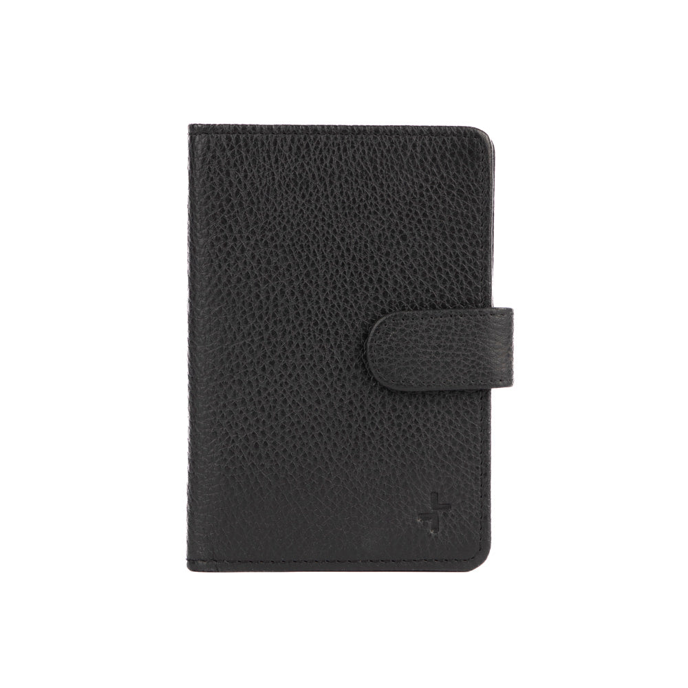 Premium RFID Blocking Leather Passport Holder - Travel Wallet for Men & Women - Perfect for Airports, Business Trips & International Travel