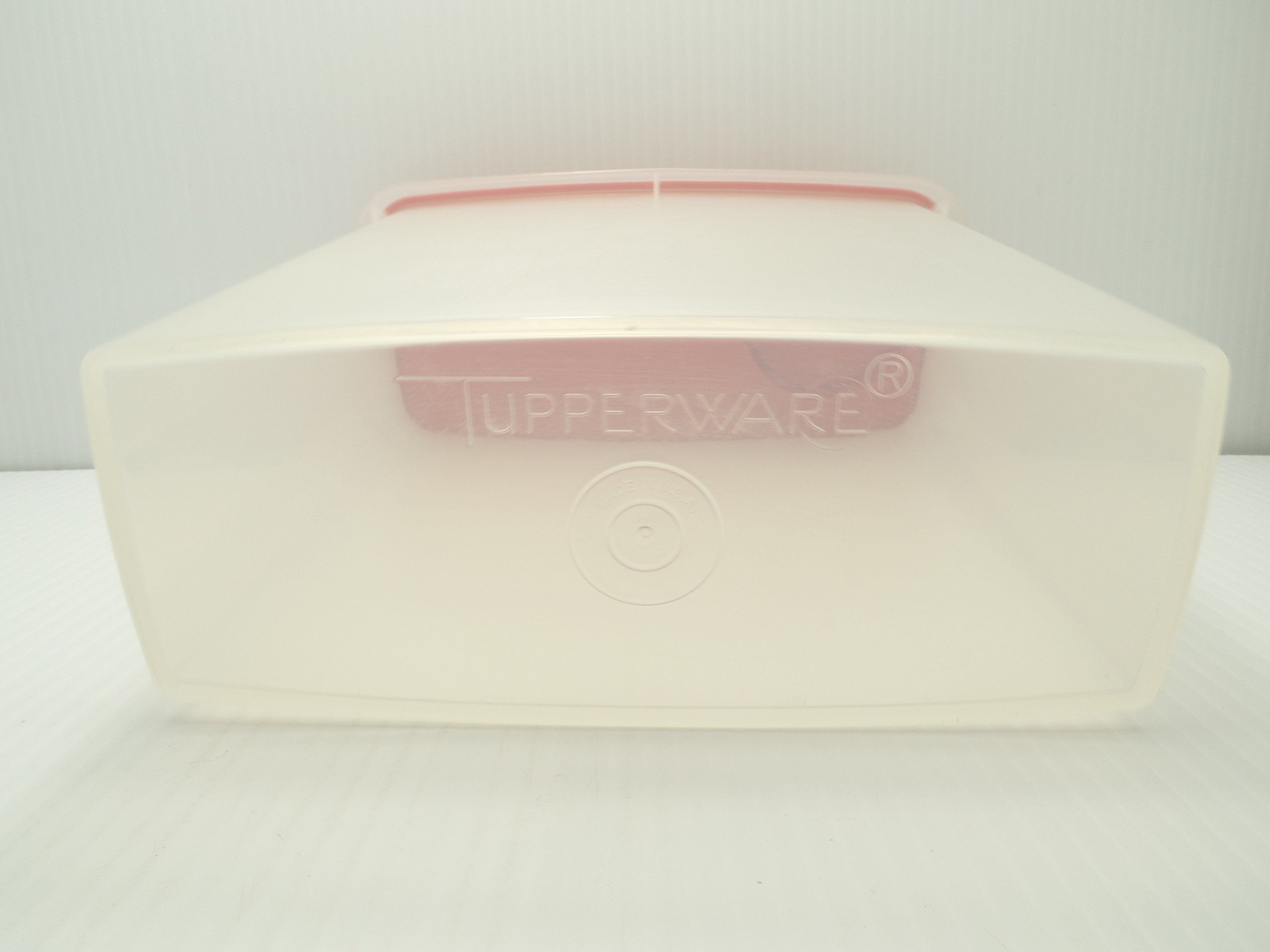 Tupperware Cereal Storage Container with Red Seal – Airtight Food Saver for Breakfast Cereal, Snacks & Dry Goods – Perfect for Kitchen Pantry Organization