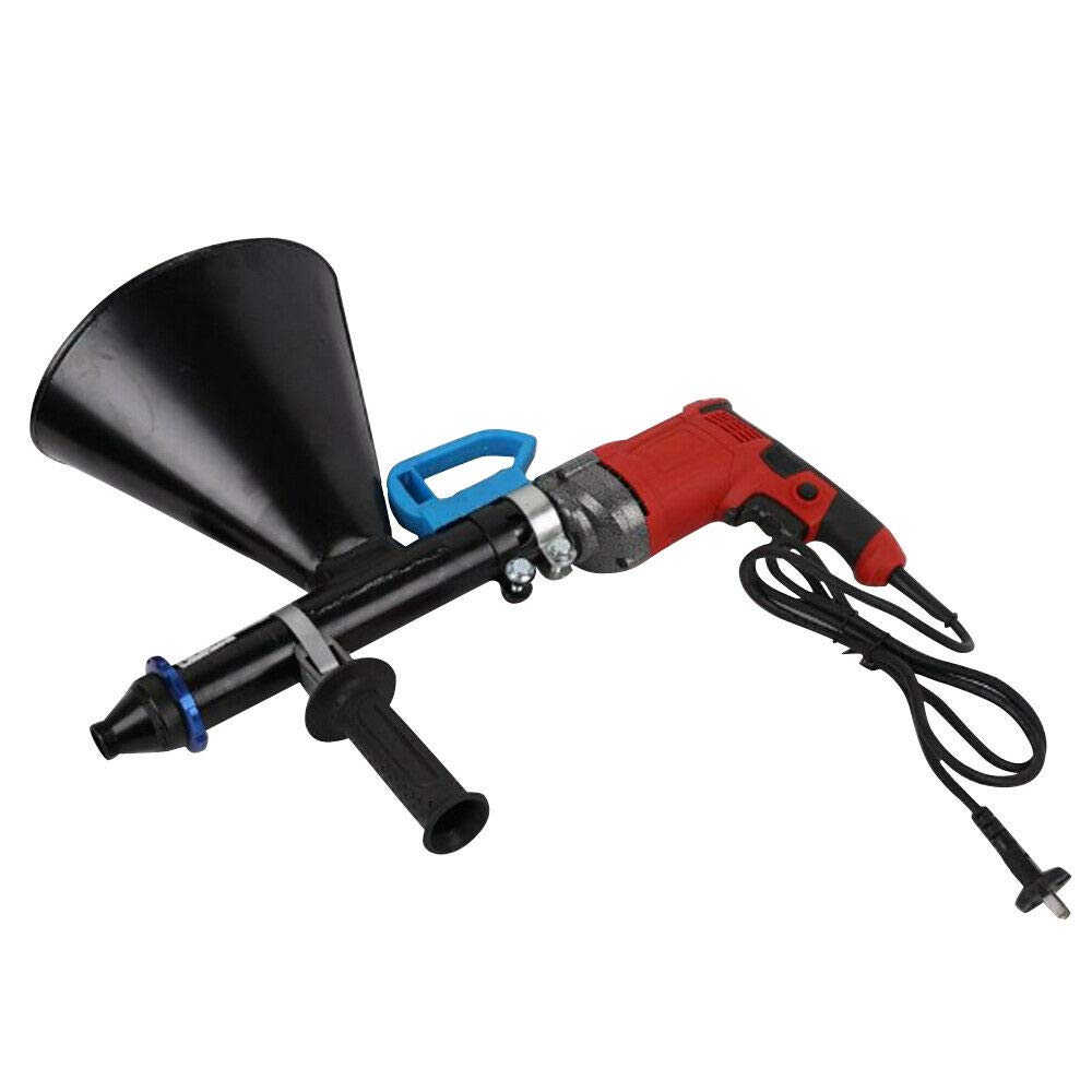 700W Electric Mortar Grout Gun - Professional Brick Pointing & Tile Grouting Cement Applicator Tool with 2 Nozzles for Masonry, Construction & Home Renovation Projects