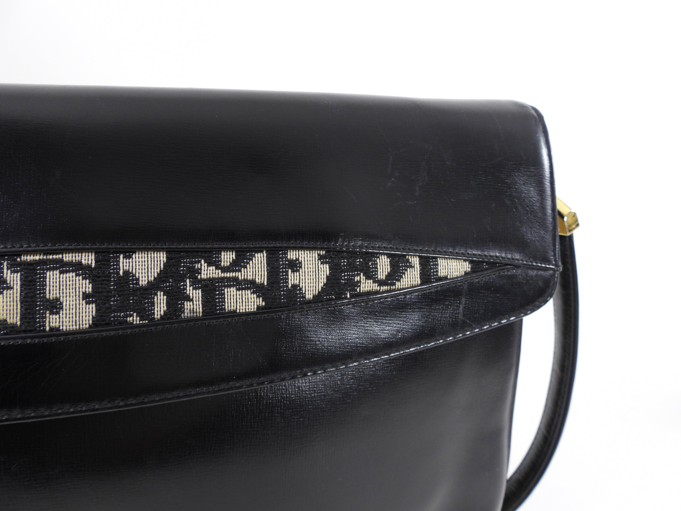 Vintage Christian Dior Midnight Navy Trotteur Clutch Shoulder Bag - Elegant Evening Bag for Women's Night Out & Special Occasions