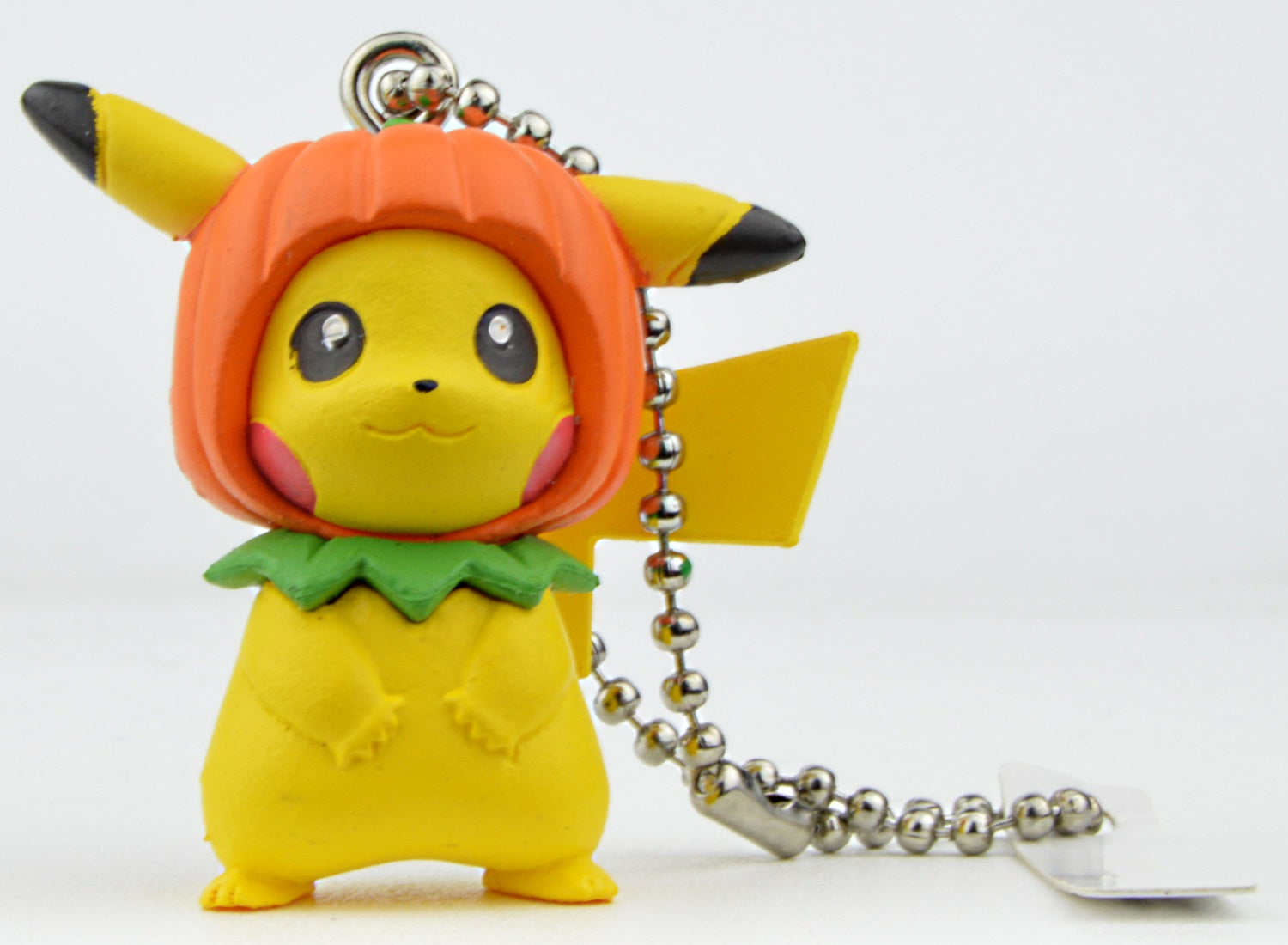 Pokemon Pikachu Halloween Keychain - Cute Mascot Figure for Cosplay, Party Favors & Bag Decor | Perfect for Halloween Costumes, Anime Collectors & Gift Giving