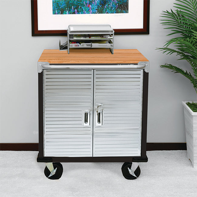 UltraHD® 2 Door Storage Cabinet - Modern Home & Office Organization Solution for Living Room, Bedroom or Kitchen Storage Needs