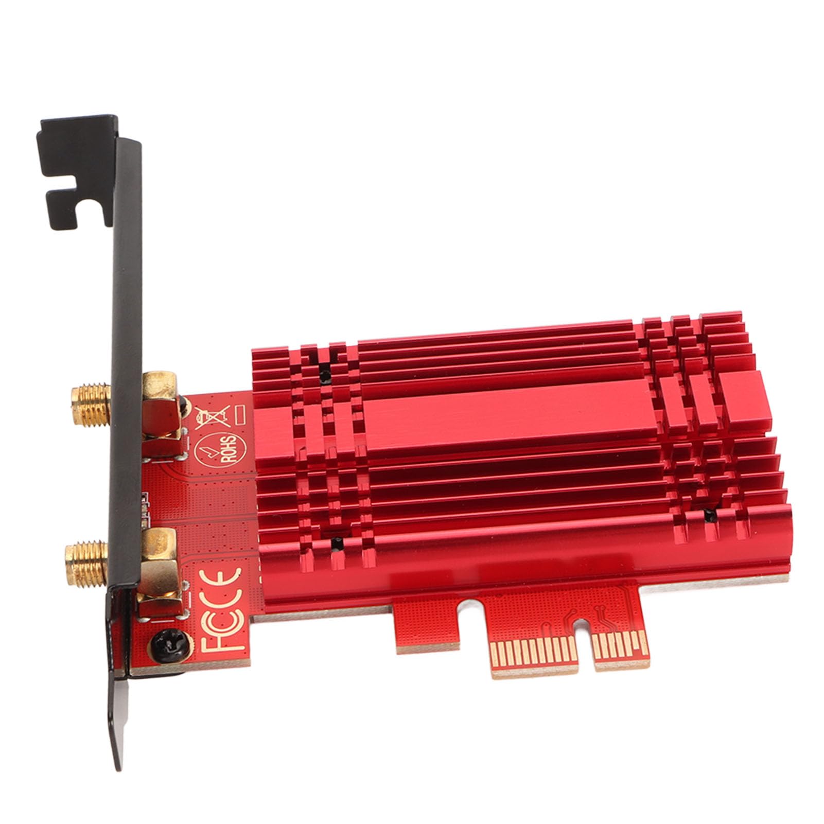 High-Speed Wireless PCIe Adapter - WiFi 6 Gigabit Network Card with Low Latency & Heat Sink for PC Gaming, Streaming & Home Office | Compatible with Windows 10/11, Desktop & Laptop Computers