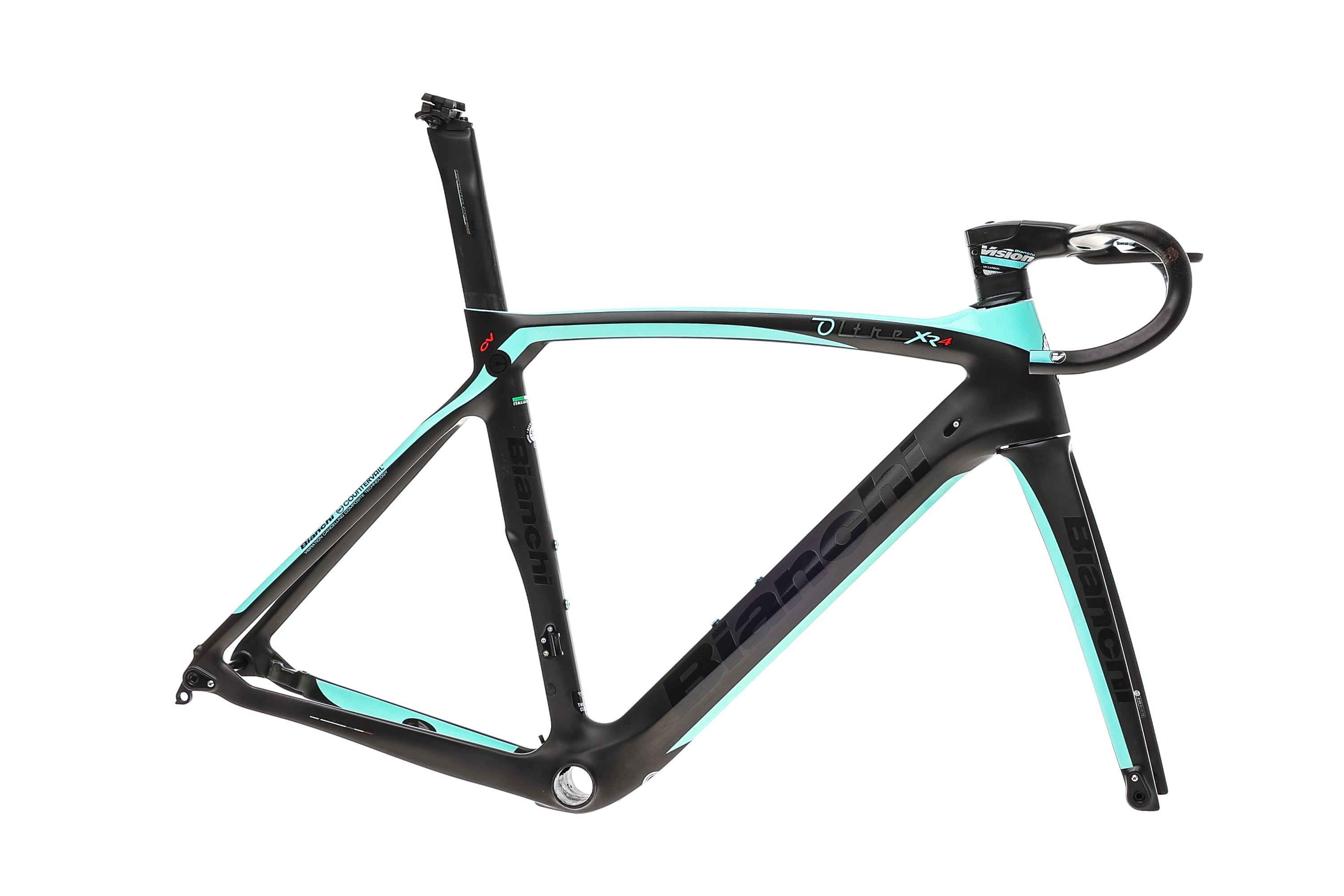 Bianchi Oltre XR4 55cm Carbon Road Bike Frameset 2020 - Lightweight & Aerodynamic for Racing & Endurance Cycling