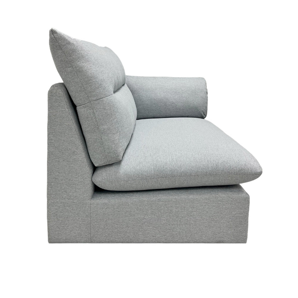 Nathan 3-Seater Modular Sofa with EcoClean Fabric | Modern Living Room Furniture for Small Spaces & Apartments