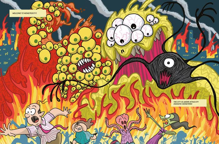 Olivia Wolf and the Night of the Giant Monsters - Children's Fantasy Adventure Book for Kids Ages 6-12 | Perfect for Bedtime Reading, Classroom Storytime & Young Readers