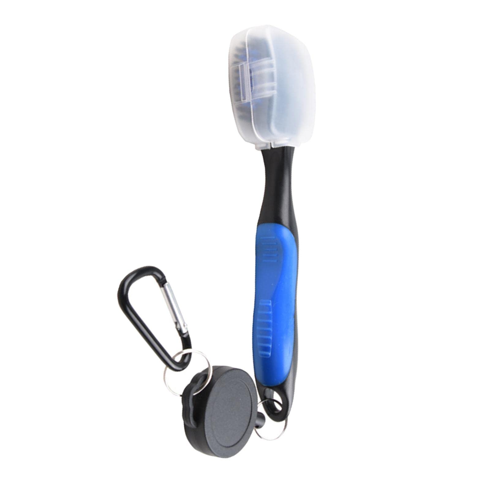Durable Golf Club Brush with Carabiner - Groove Cleaner Tool for Golfers | Perfect Golf Accessories Gift for Men & Women | Ideal for Indoor Practice, Course Maintenance & Golf Bag Organization
