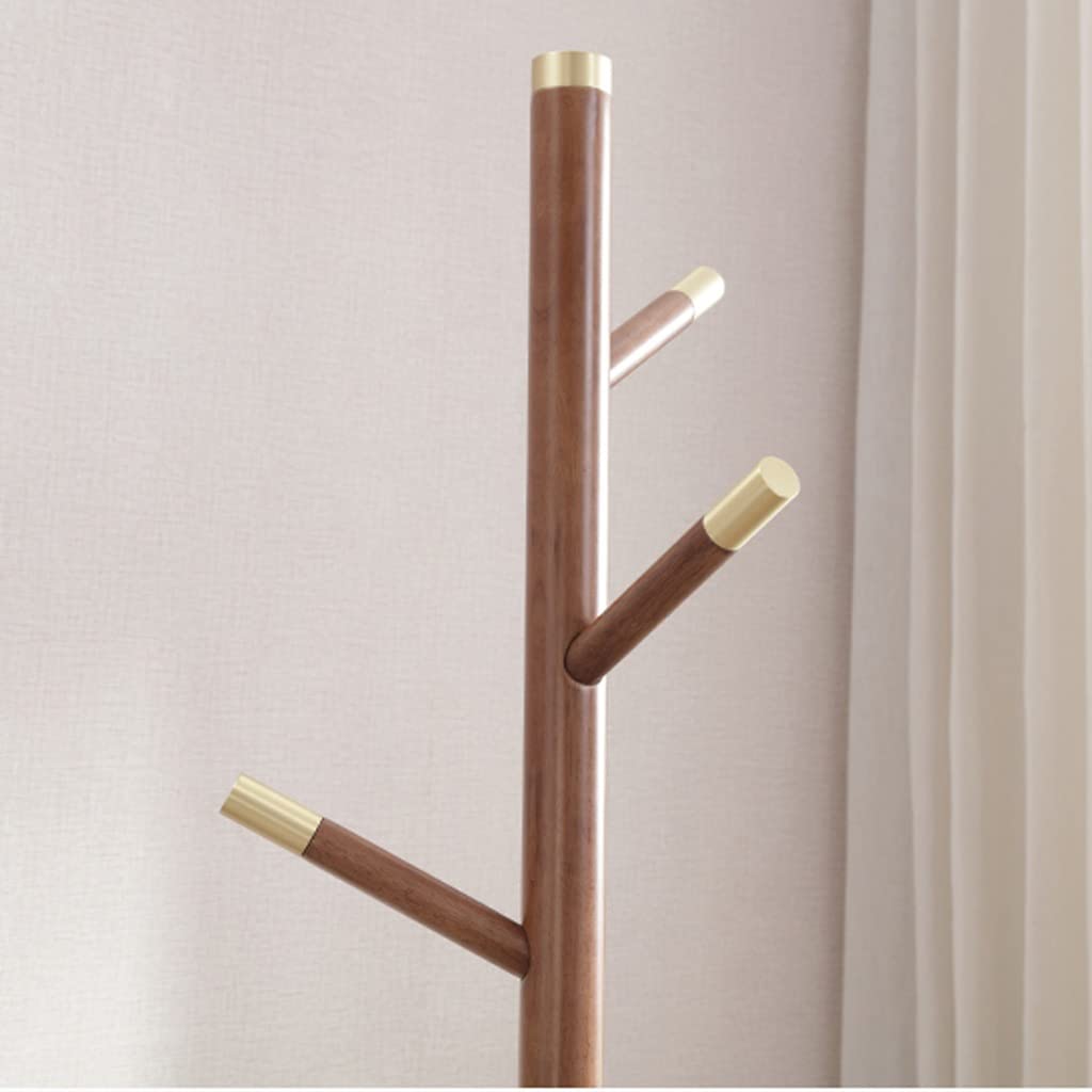 Stylish Wooden Tree-Shaped Coat Rack - Floor Standing Multifunctional Hanger for Jackets, Bags & Hats | Perfect for Bedroom, Living Room & Hallway Organization | Durable Wooden Coat Stand with Artistic Design