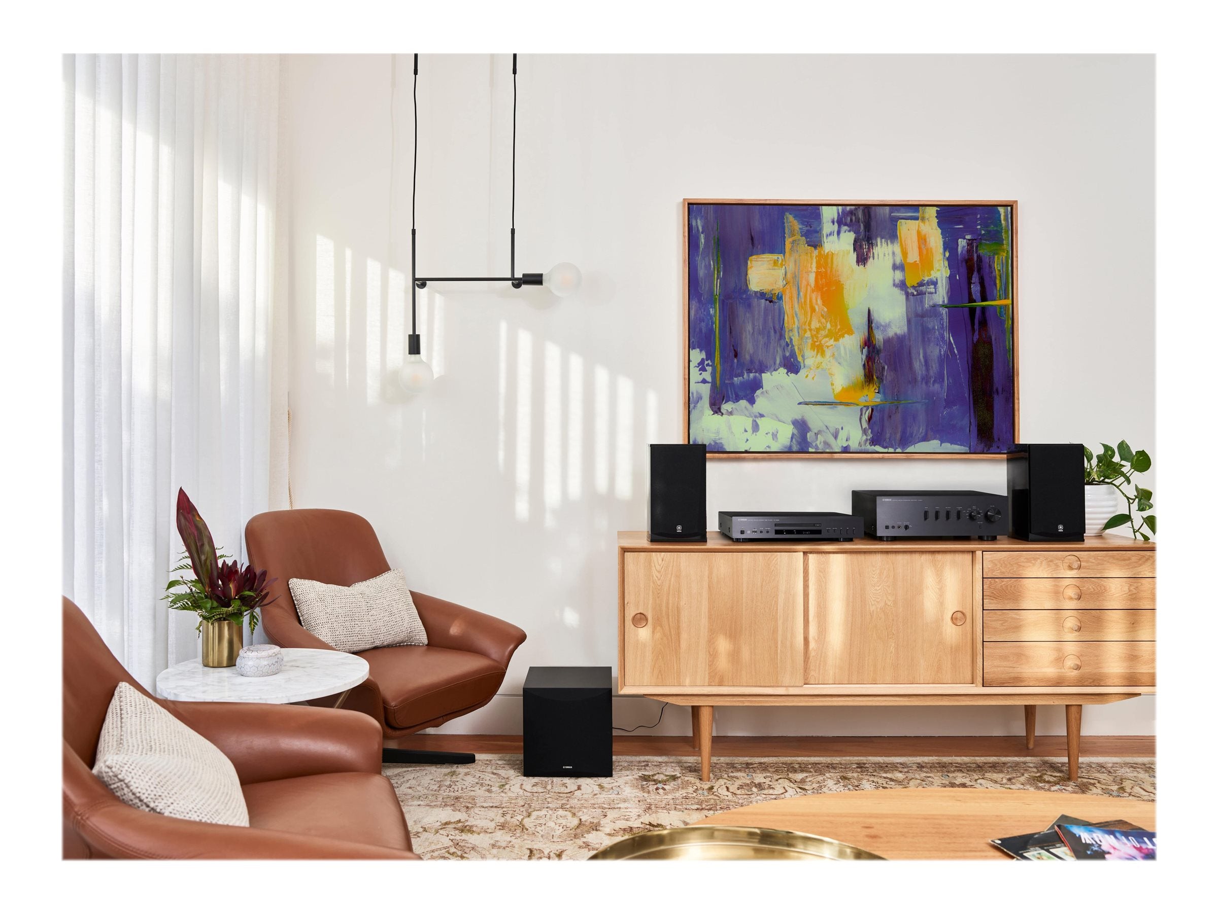 Yamaha CD-S303 High-Quality CD Player for Home Audio - Perfect for Music Lovers & Audiophiles in Living Room, Bedroom, or Home Theater Setup
