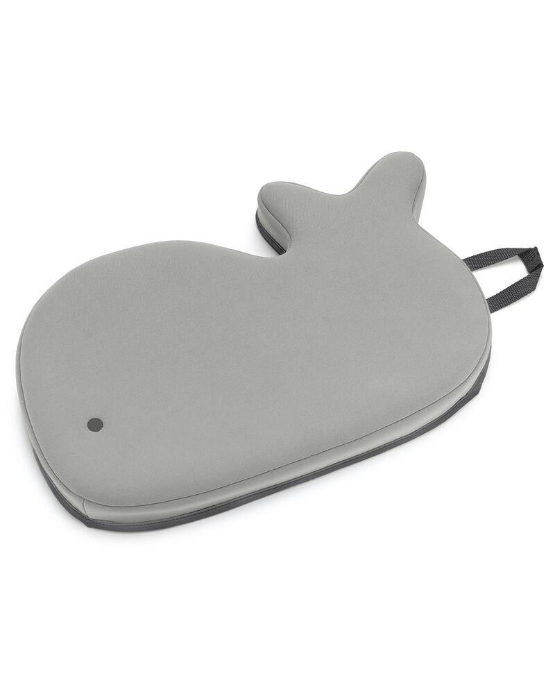 Skip Hop Moby Bath Kneeler Grey - Soft & Comfortable Baby Bathtub Kneepad for Safe Bath Time - Perfect for Newborns & Toddlers in Home Nursery or Daycare