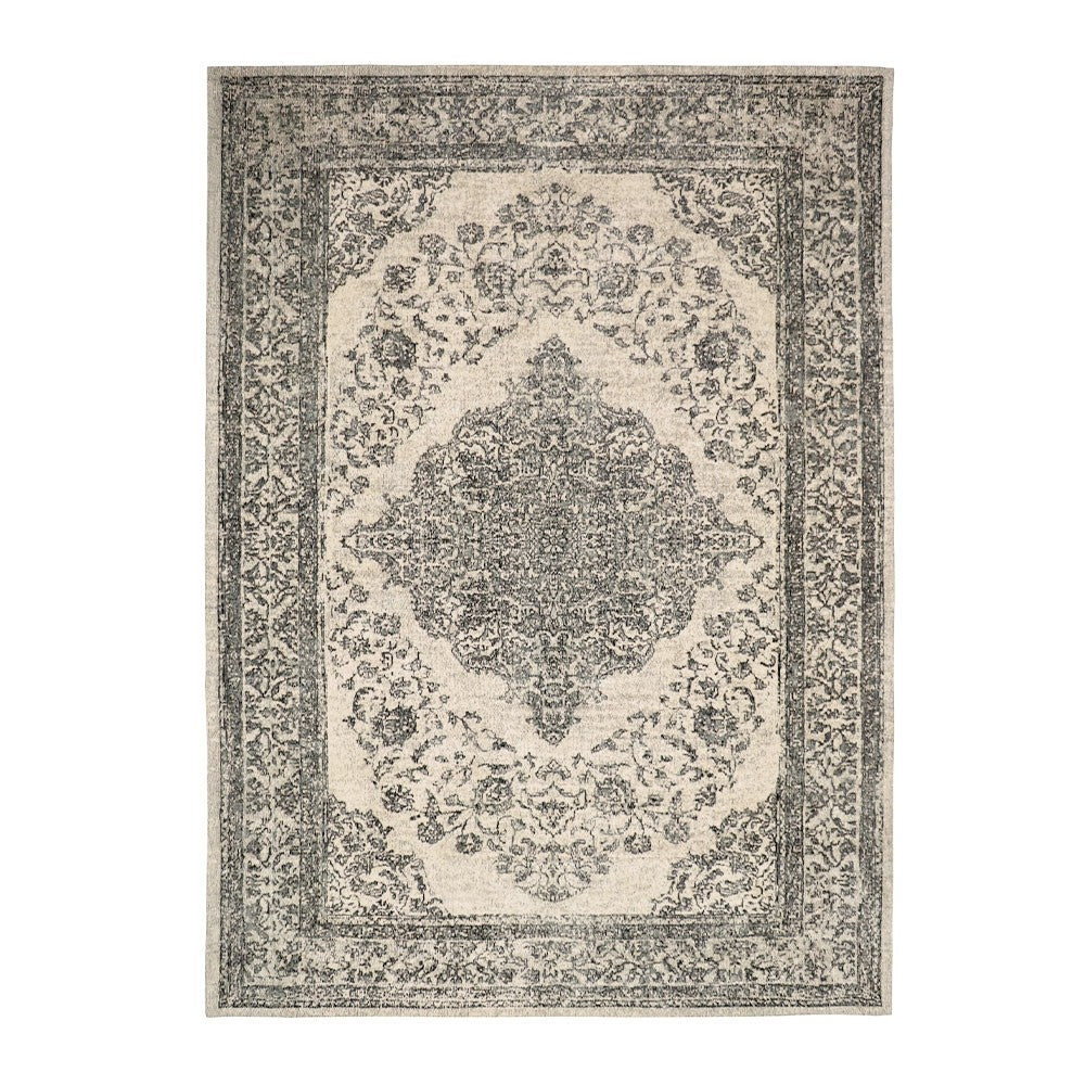 Antalya Traditional Turkish Floor Rug with Exquisite Motif - 170cm x 240cm (5.6ft x 7.9ft) - Perfect for Living Room, Bedroom, or Entryway Decor