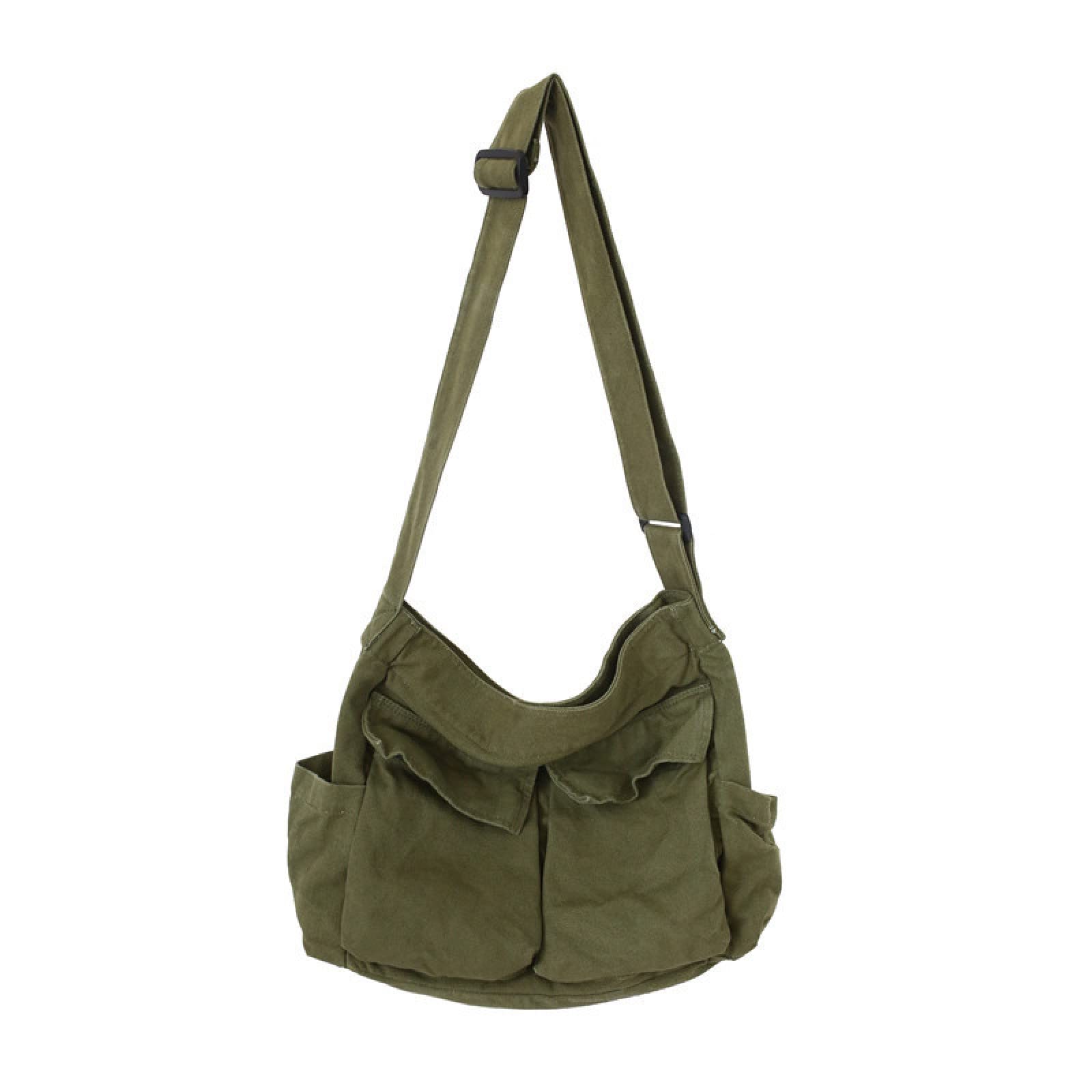 Stylish Canvas Tote Bag for Women & Men - Large Capacity Casual Shoulder Handbag - Perfect for Work, Travel, and Everyday Use