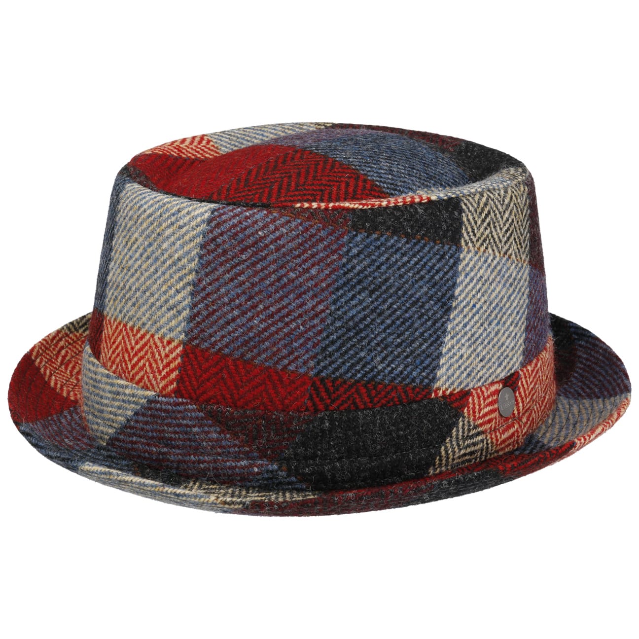 Lierys Lindsburgh Colorful Pork Pie Wool Hat for Men & Women - Stylish Winter Beanie for Outdoor Activities, Travel & Fashion