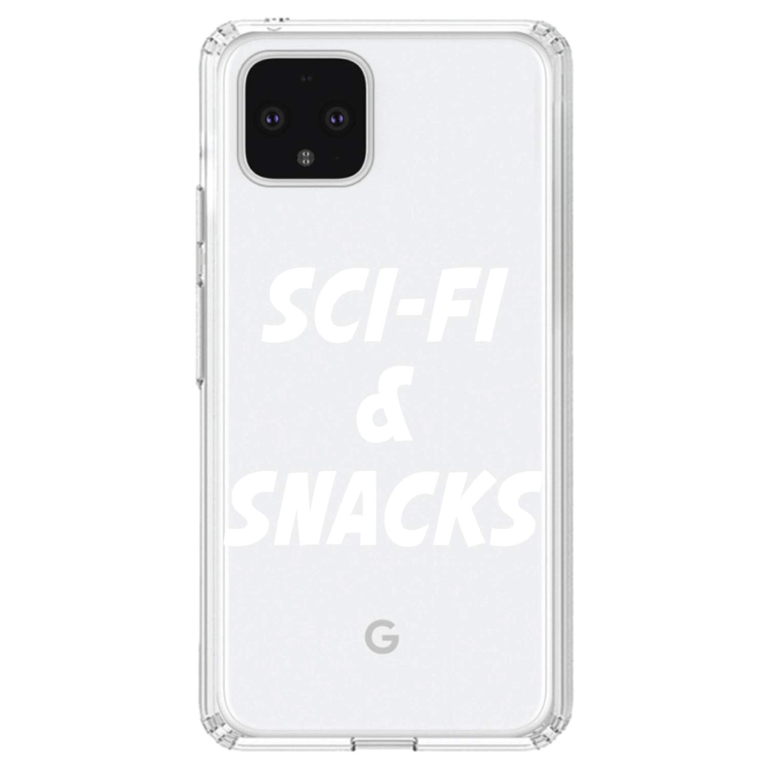 Shockproof Hybrid Case for Google Pixel 4 - Clear TPU Bumper with Tempered Glass | Perfect for Outdoor & Travel