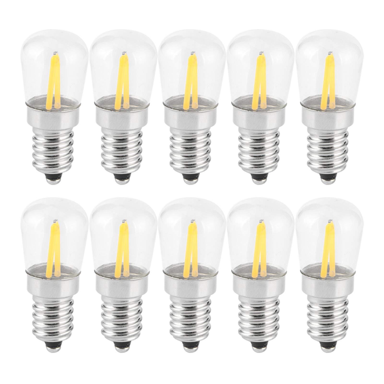 E14 LED Chandelier Bulb - International Standard Screw Base, Dimmable Warm White Light Bulbs for Ceiling Fixtures & Pendant Lights - Perfect for Dining Room, Bedroom and Living Room Lighting Decor
