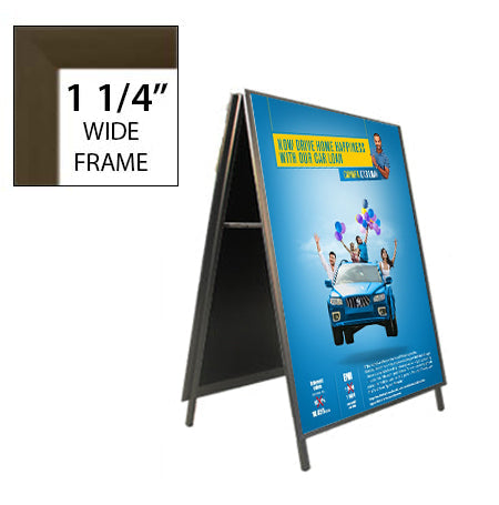 24x24 A-Frame Sign Holder | 1 1/4