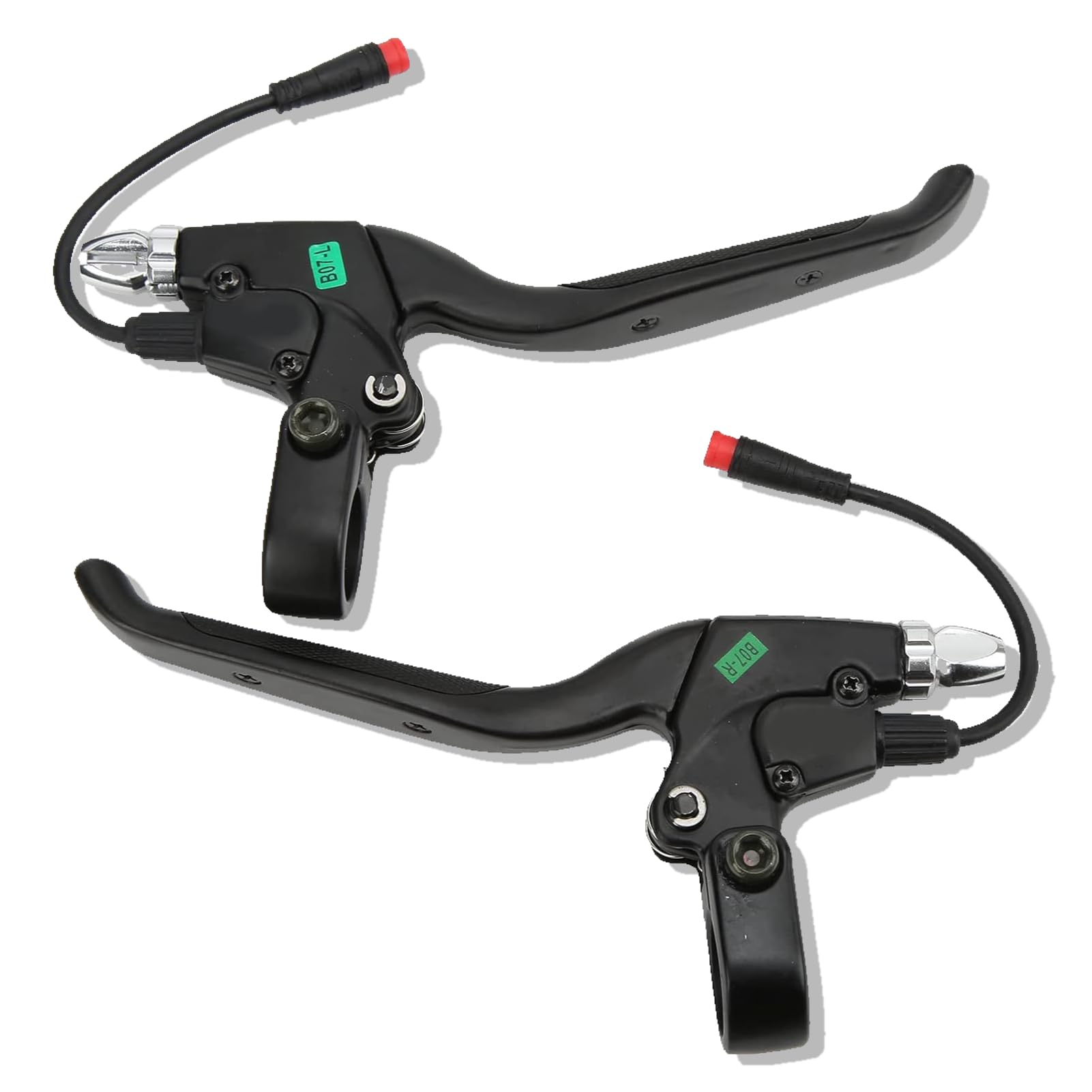 Premium E-Bike Brake Lever Set - Left & Right Waterproof Handlebars for Electric Bicycle, Scooter & Mini Bike | Perfect for Commuting, Off-Road & Urban Riding