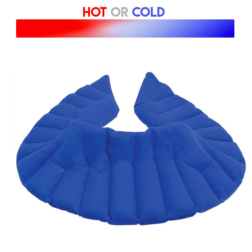 Insta Heat Therapeutic Neck and Body Wrap - Microwaveable Pain Relief for Shoulders, Back & Muscles - Perfect for Relaxation, Stress Relief & Home Therapy