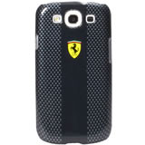 Ferrari Carbon Fiber Case for Samsung Galaxy S3 - Slim Protective Cover with Premium Design | Perfect for Daily Use, Travel & Business