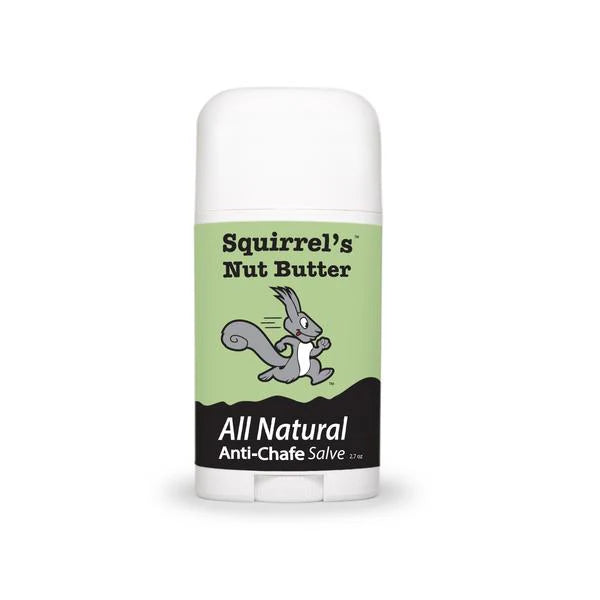 Squirrel's Nut Butter Original Blend Anti Chafe Salve - Prevent Chafing & Soothe Skin for Runners, Cyclists & Outdoor Activities