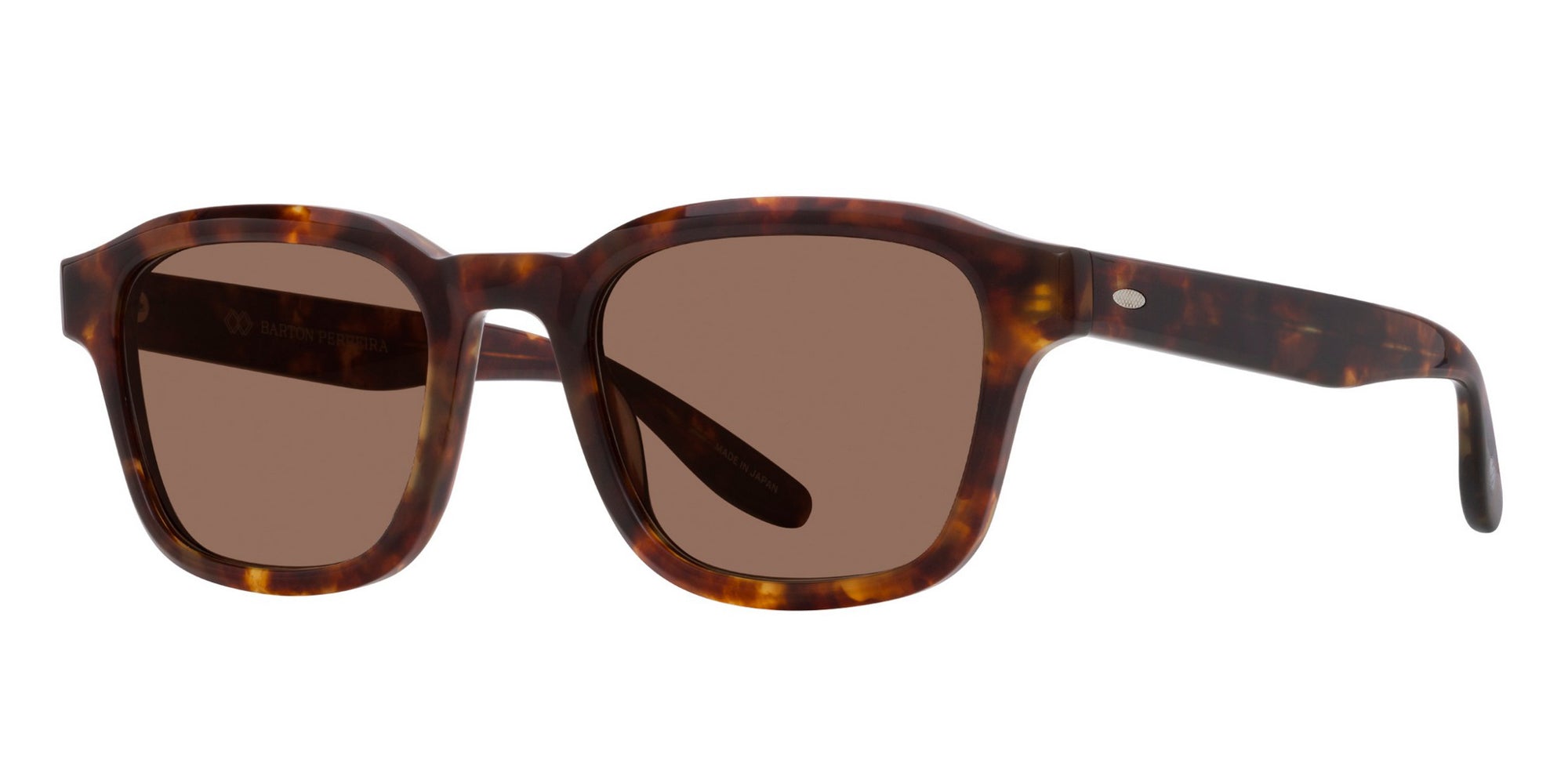 Barton Perreira Winton BP40023I Sunglasses - Polarized Aviator Style for Men & Women - UV Protection, Lightweight & Comfortable - Perfect for Driving, Travel & Outdoor Activities