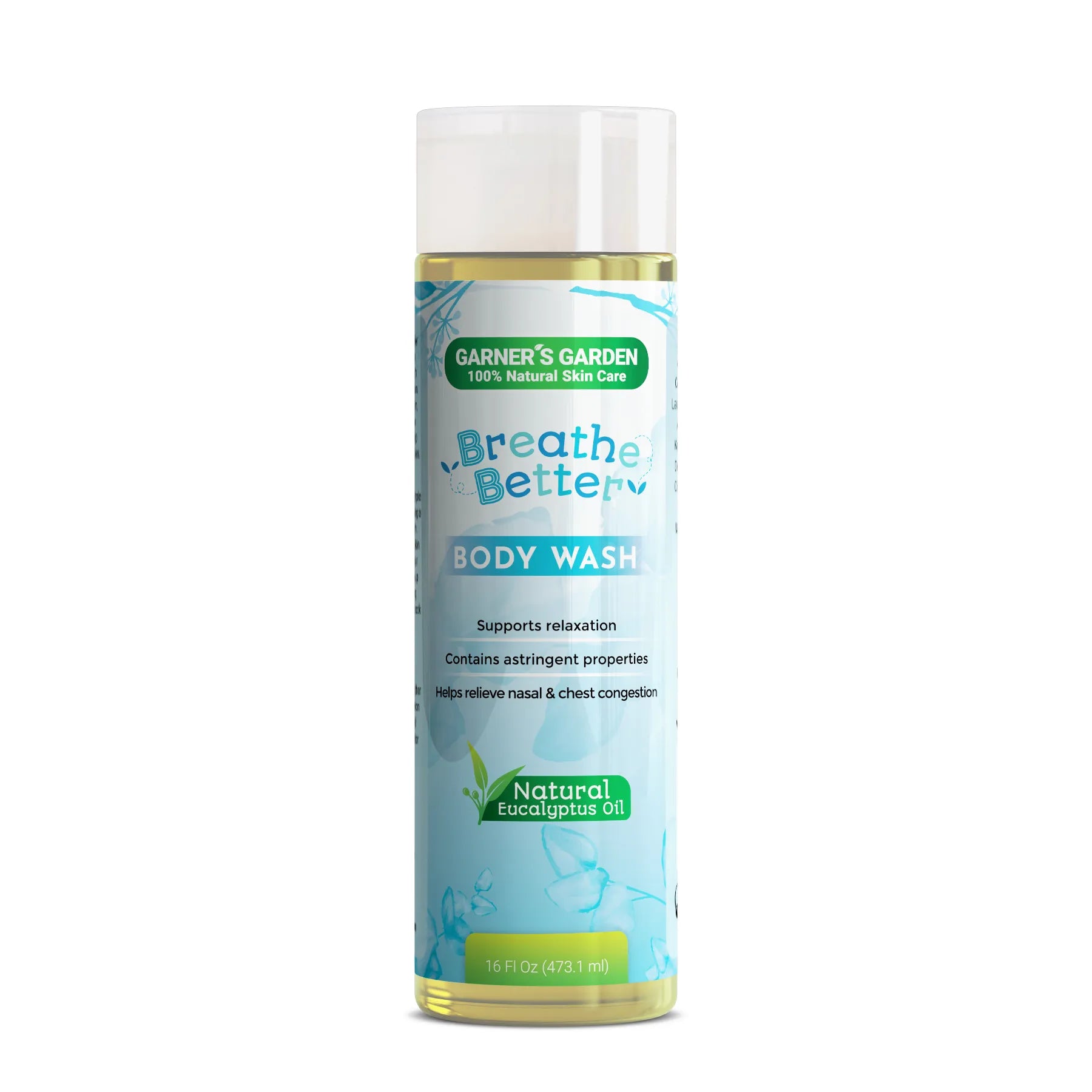 Breathe Better Body Wash - Refreshing & Invigorating Shower Gel for Relaxation & Stress Relief | Perfect for Morning & Night Use