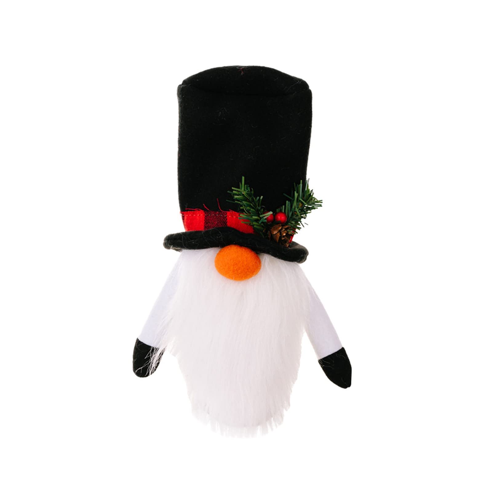 Reusable Christmas Drawstring Gift Bags for Wine Bottles - Decorative Doll Dress Up Champagne & Red Wine Bottle Covers - Perfect for Holiday Parties, Gifts & Airplane Alcohol Bottles
