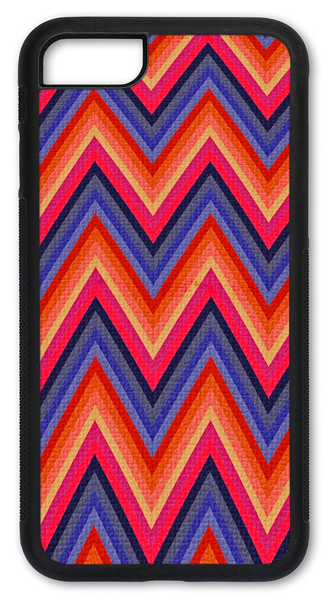 Slim Fit iPhone 6/6S Phone Case - Durable Protective Cover with Stylish Chevron Pattern - Multiple Color Options for Men & Women - Perfect for Everyday Use, Travel, and Office
