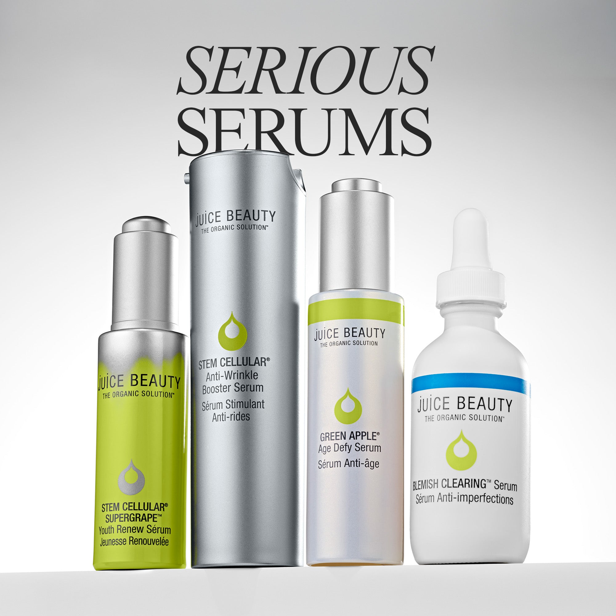 Green Apple Age Defy Serum - Anti-Aging Face Serum with Vitamin C & Hyaluronic Acid | Brightening & Hydrating Skincare for Women | Perfect for Daily Routine & Night Care