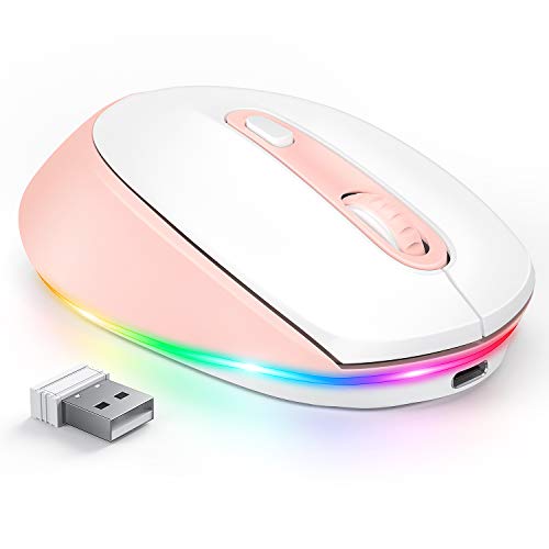Chromebook Pink Mouse for Laptop