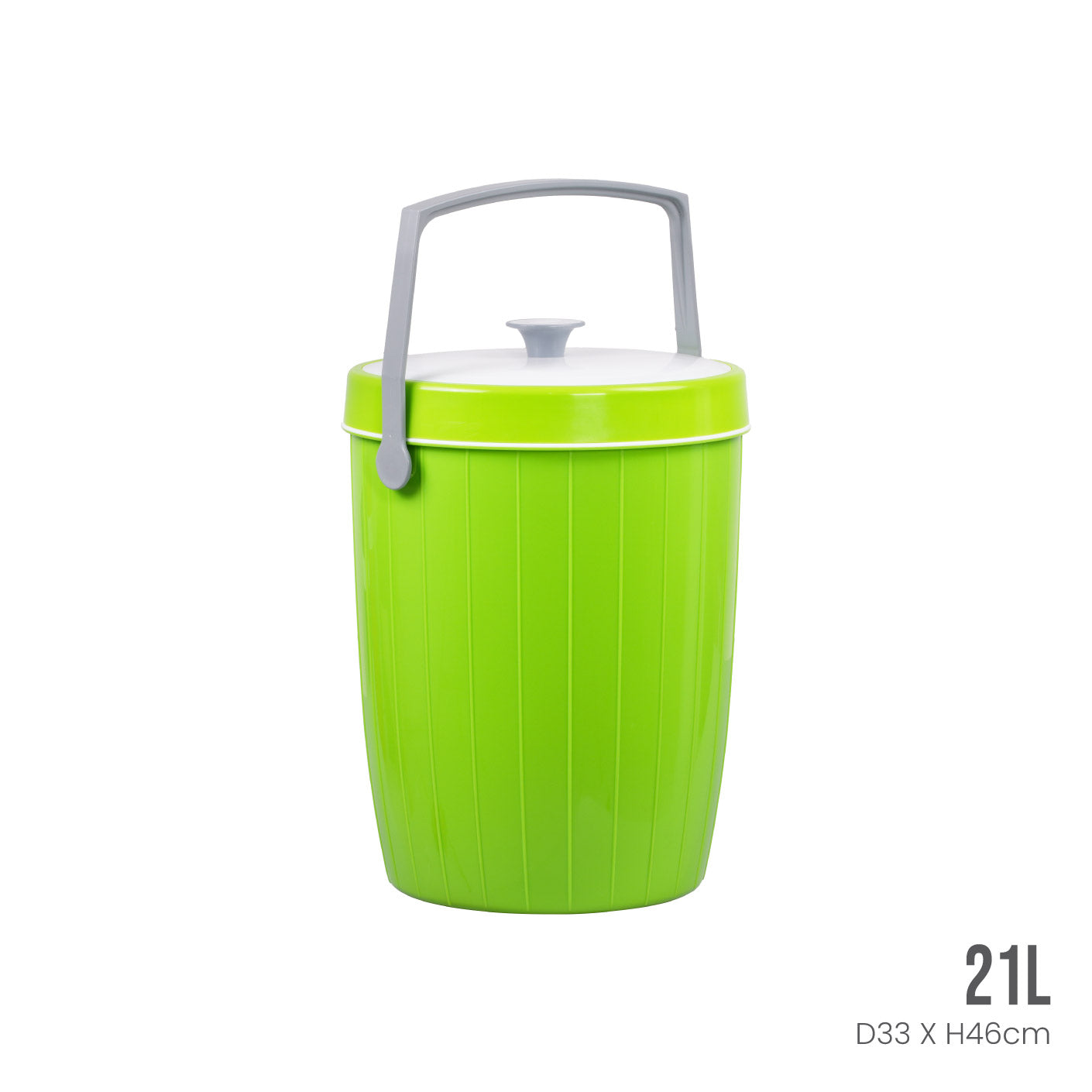 Hot & Cool Insulated Bucket 21L (8306) - Perfect for Camping, Picnics, and Outdoor Adventures