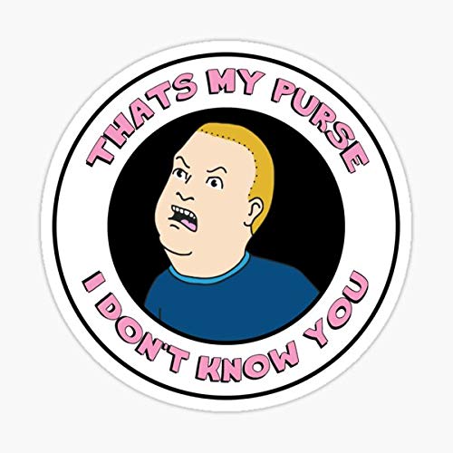 Funny 'That's My Purse' Sticker - Waterproof Vinyl Decal for Cars, Laptops, Windows, Trucks & Walls - Perfect for Personalizing Vehicles, Tech Gear & Home Decor