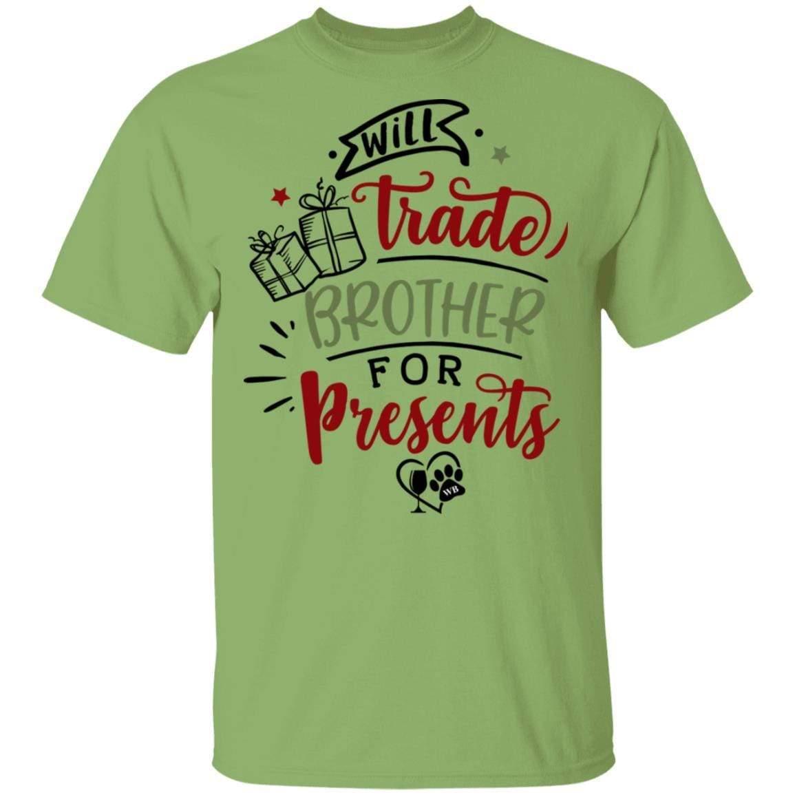 WineyBitches.Co Funny Sibling Gift T-Shirt - 5.3 oz Cotton Tee - Perfect for Christmas, Birthday & Family Reunion Gifts