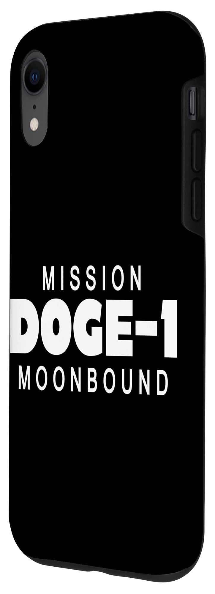 iPhone XR Moonbound Mission Doge-1 Case - Space-Themed Protective Phone Cover for iPhone XR - Perfect for Space Enthusiasts & Dogecoin Fans