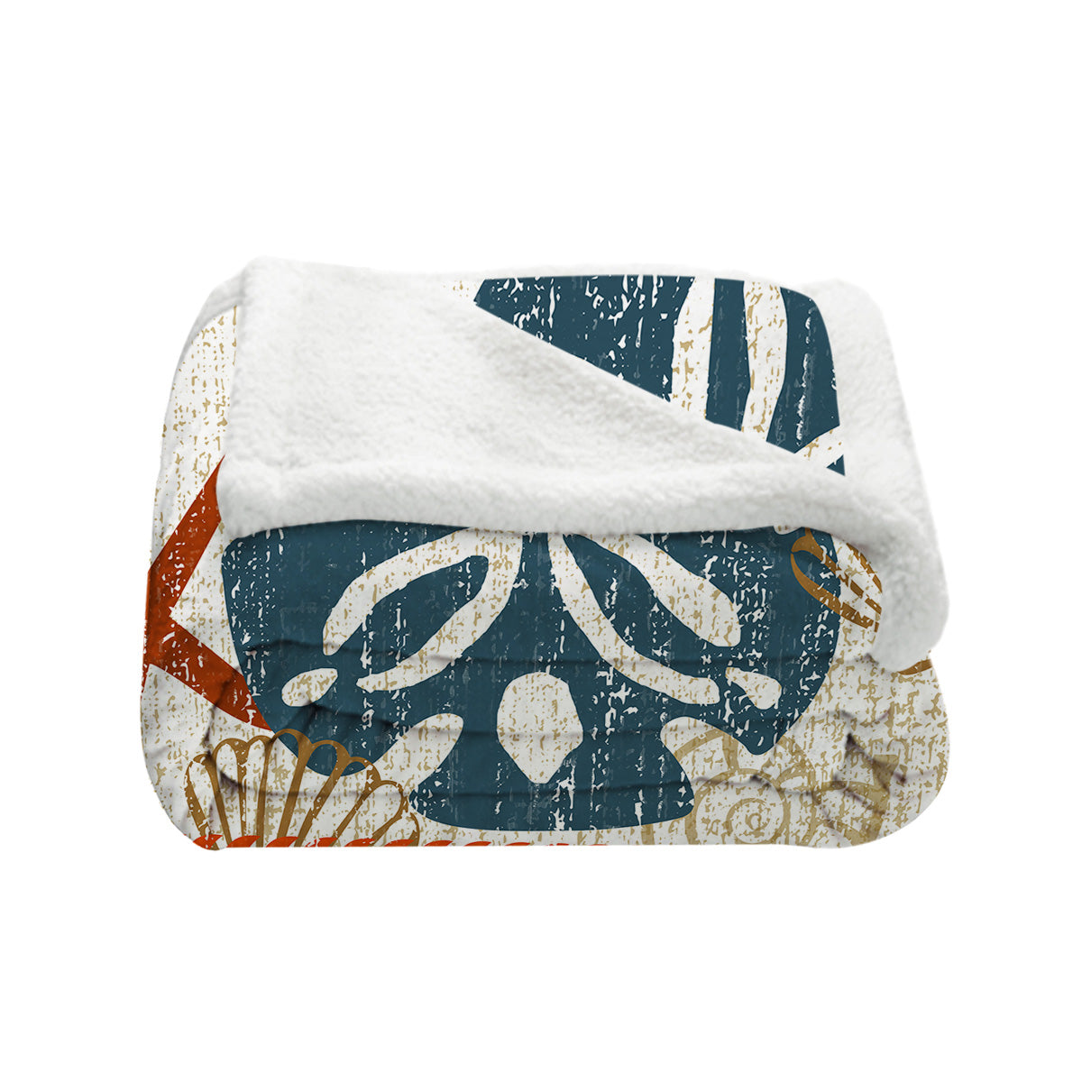 Beachy Sand Dollar Bedspread Blanket - Coastal Themed Queen Size Bed Cover - Perfect for Beach House Decor, Guest Room, or Summer Bedding