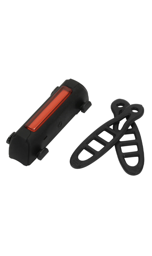 Evolve Serfas Thunderbolt USB LED Bike Tail Lights - Bright Rear Safety Light for Night Cycling & Commuting