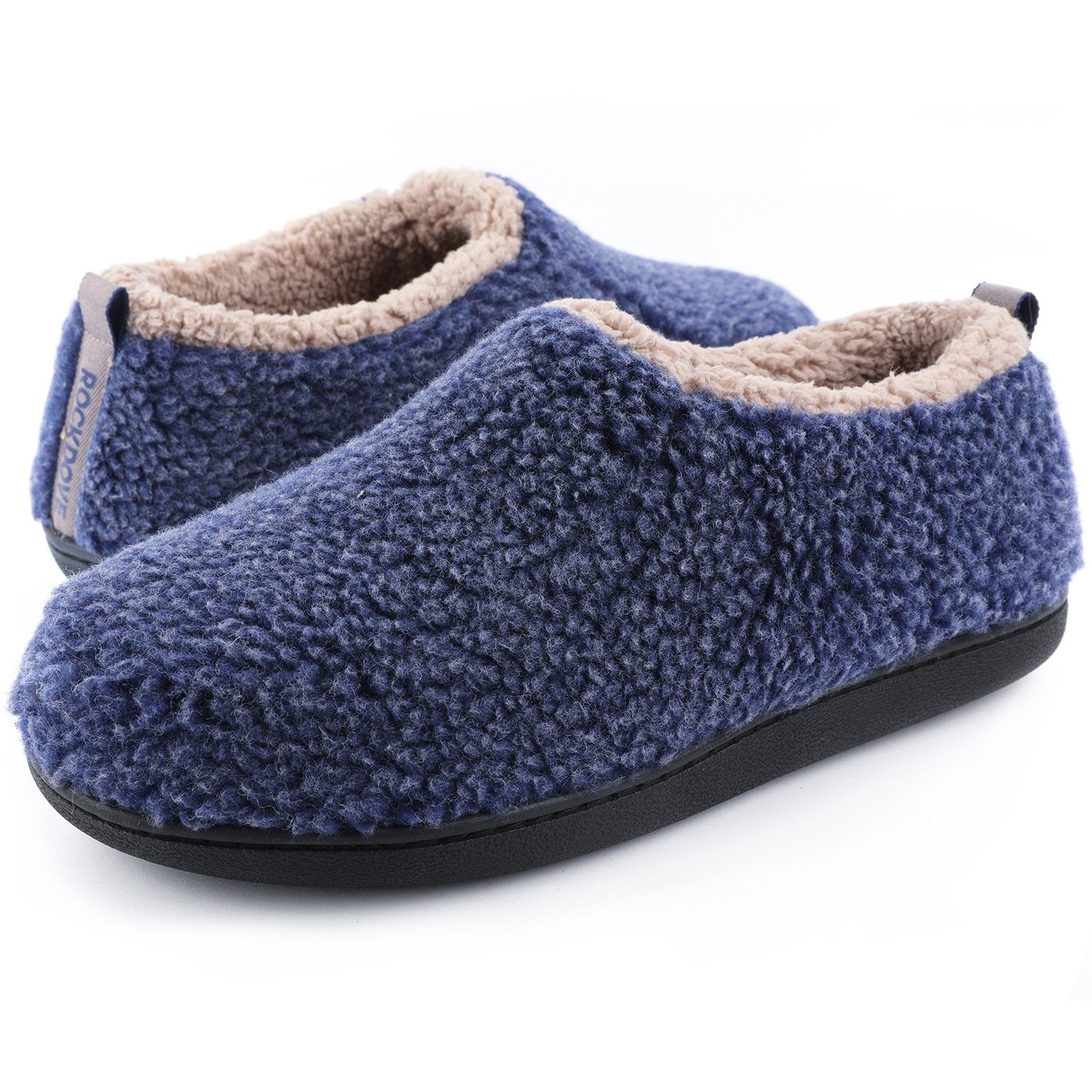 Men's Comfortable Nomad Slippers - Soft Indoor/Outdoor House Shoes for Relaxing at Home, Walking the Dog, or Quick Errands