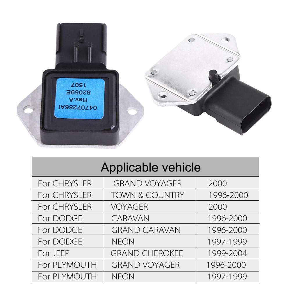 Car Auto Cooling Fan Relay 1Pc - Compatible with 5017491AB 4707286AF - Perfect for Engine Cooling System & Overheating Prevention